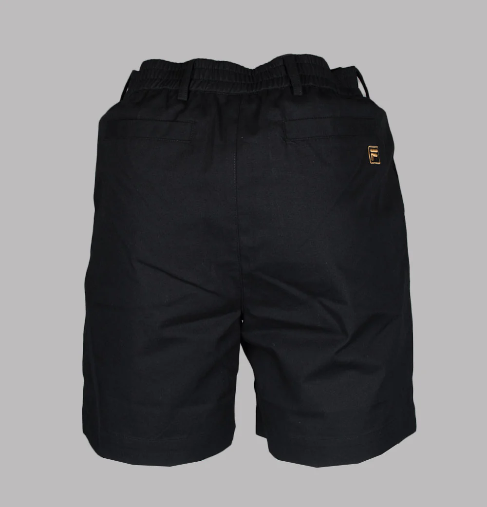 Fila Gold Irvin Smart Chino Shorts Black - Image 3