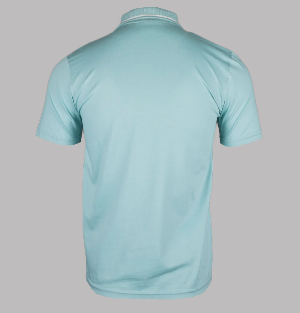 Fila Gold Lemar 2 Premium Polo Shirt Sterling Blue - Image 2
