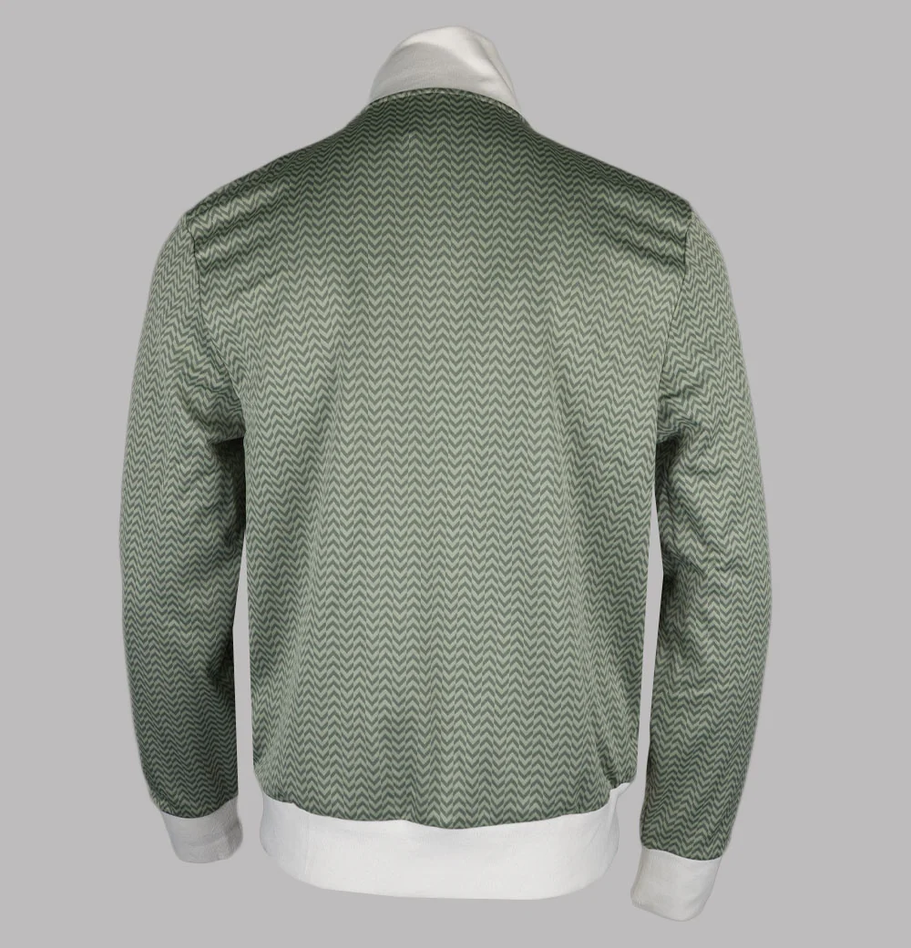 Fila Gold Mathers Herringbone Track Jacket Sea Foam/Coconut Milk - Image 2