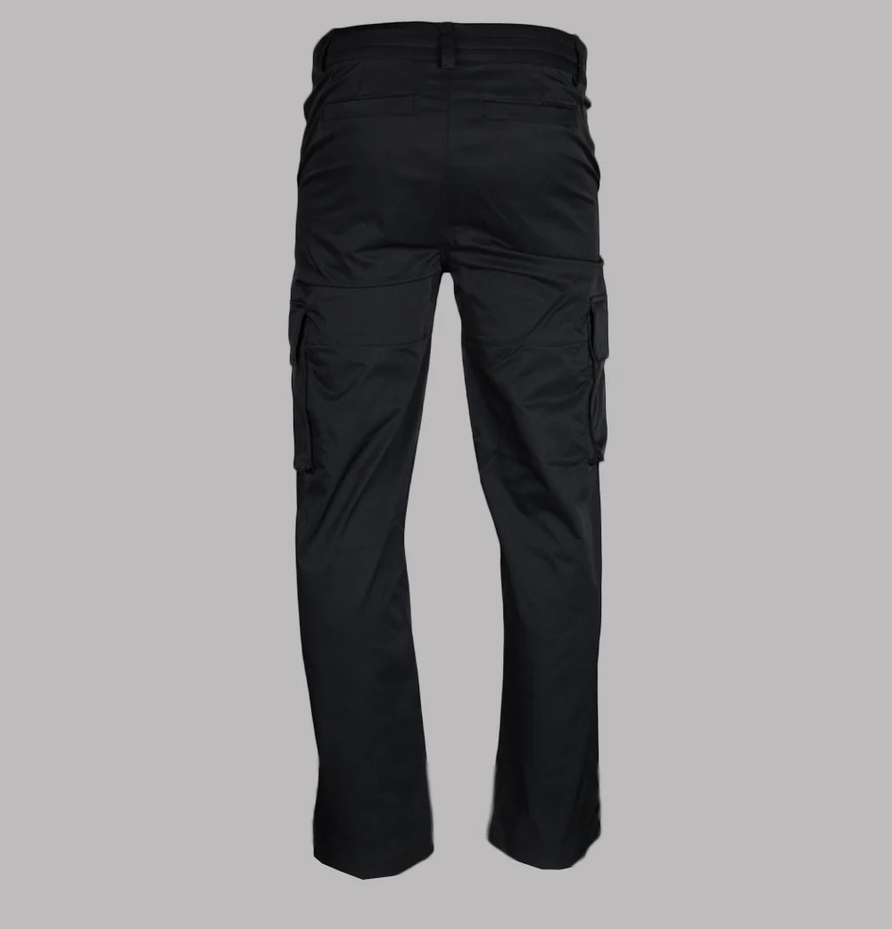 Fila Gold Oscar Cargo Pants Black - Image 3