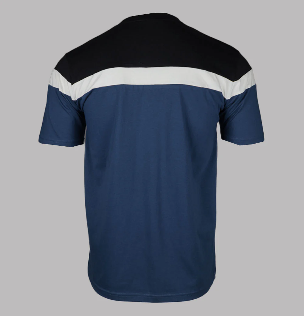Fila Vintage Aiden T-Shirt Fila Navy/Black/Gardenia - Image 2