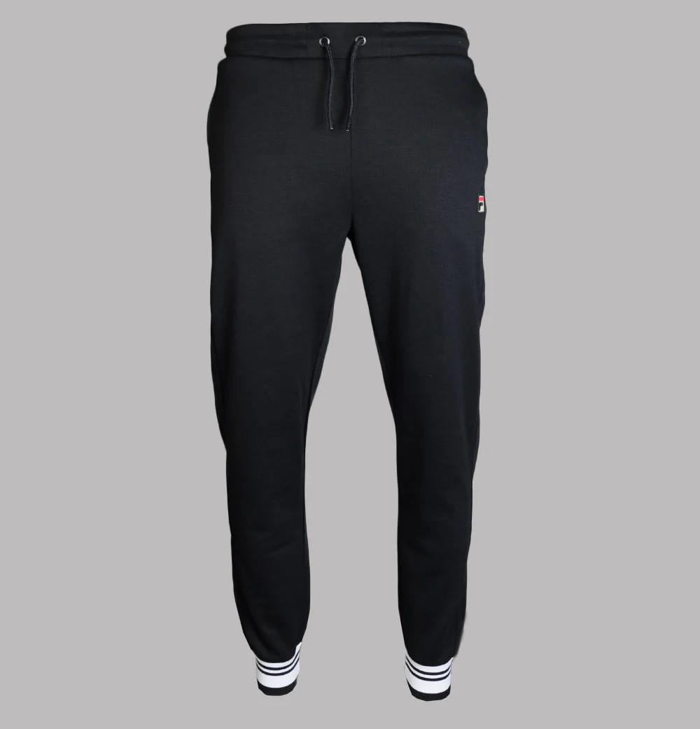 Fila Vintage Deuce Joggers Black - Image 2