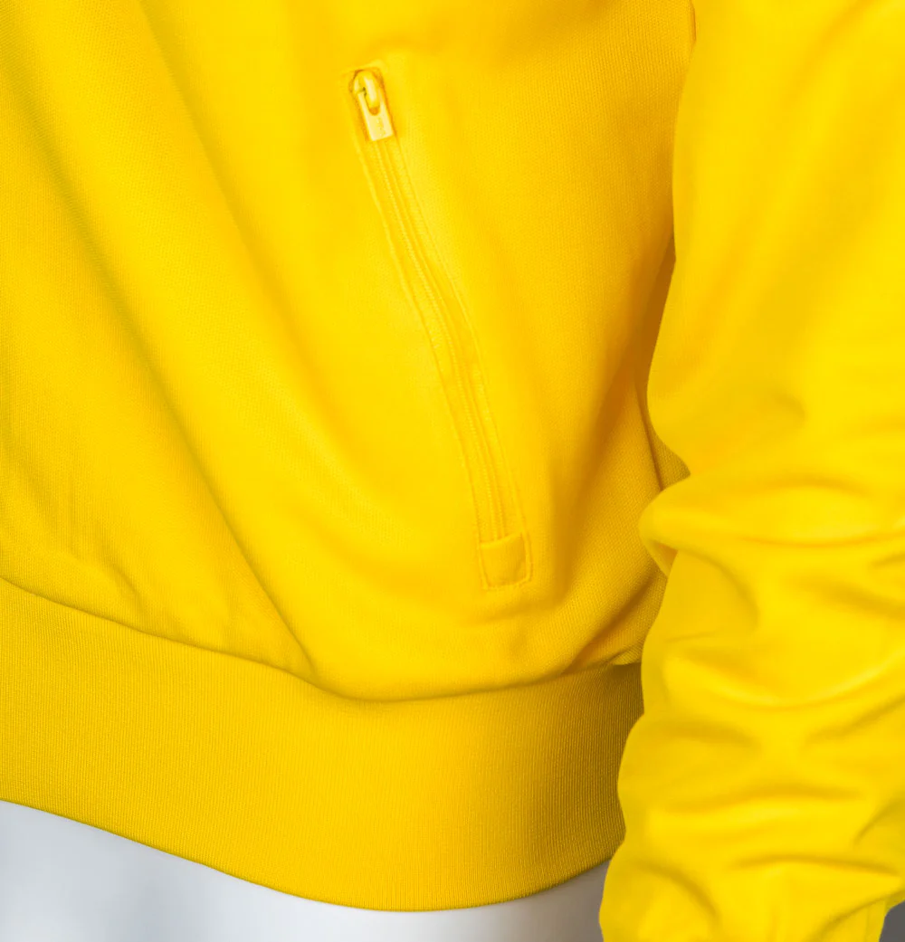 Fila Vintage Eccellente Track Top High Visability Yellow/Fila Navy/White - Image 5