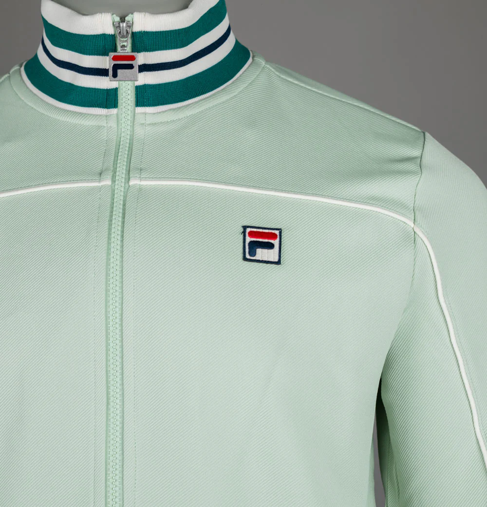 Fila Vintage Federico Track Jacket Surf Spray - Image 3