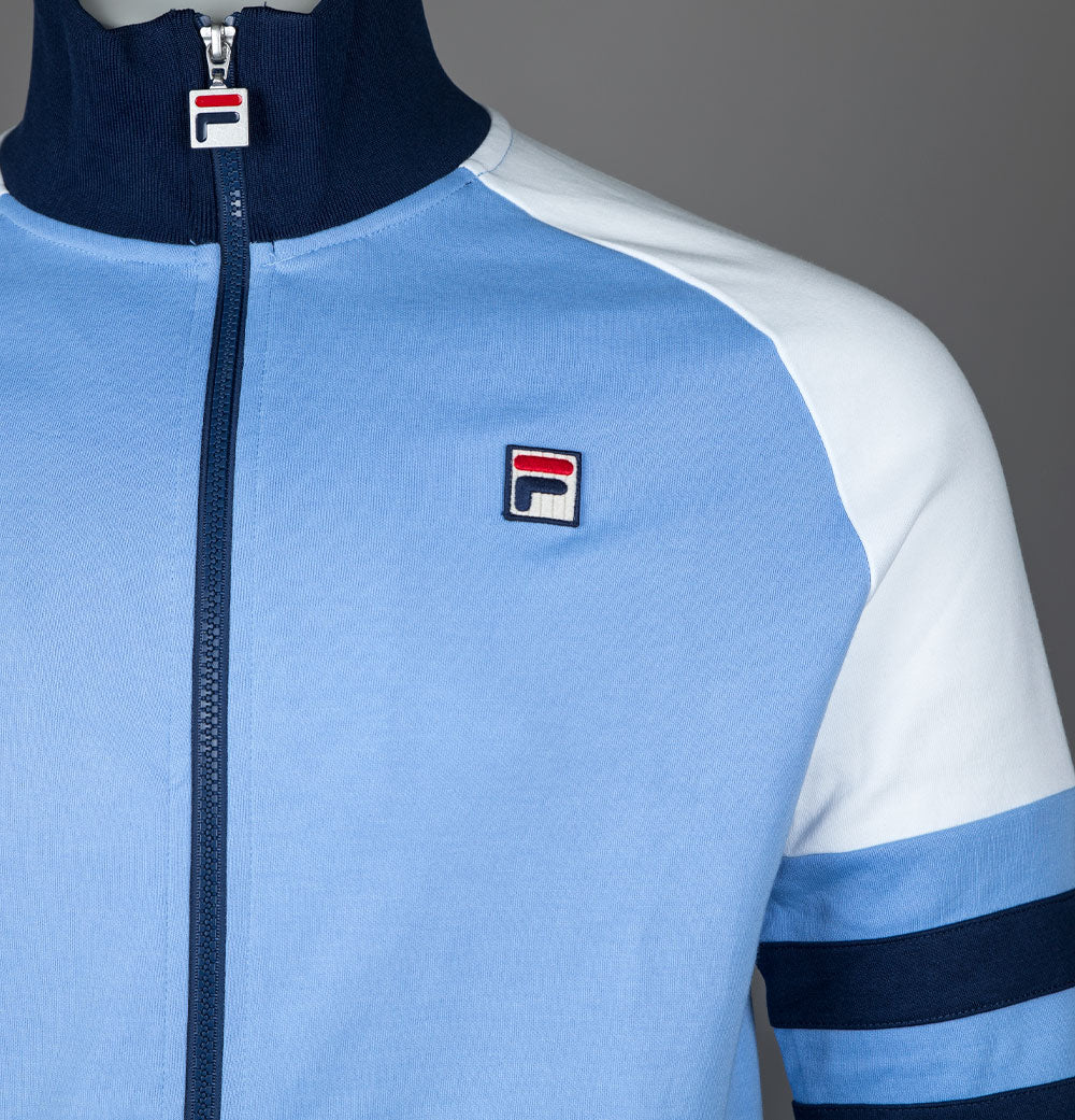 Fila Vintage Founder 2 Track Jacket Vista Blue/Fila Navy/White - Image 4