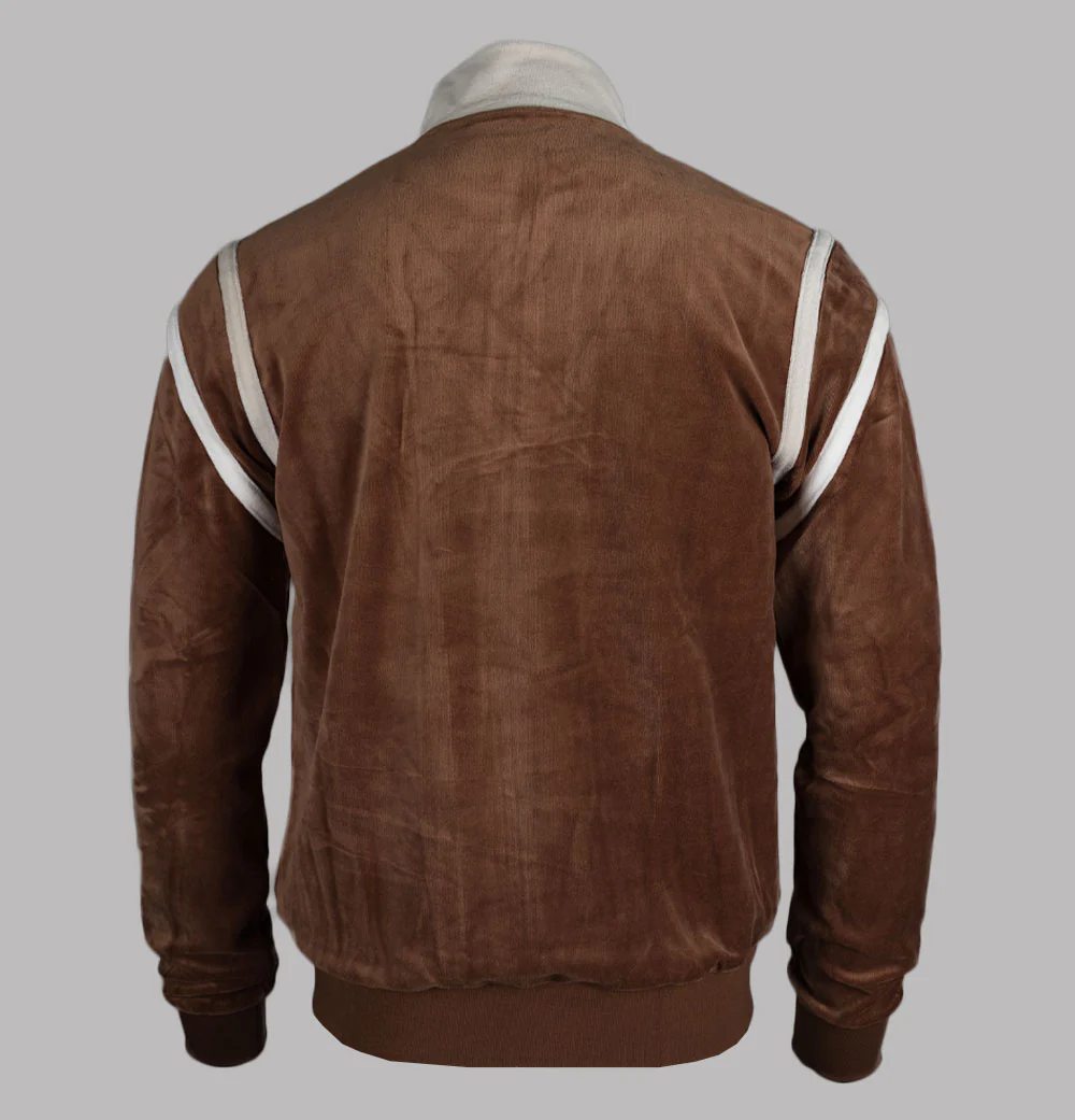 Fila Vintage Gabriele Contrast Panel Track Top Cappuccino/Gardenia - Image 2
