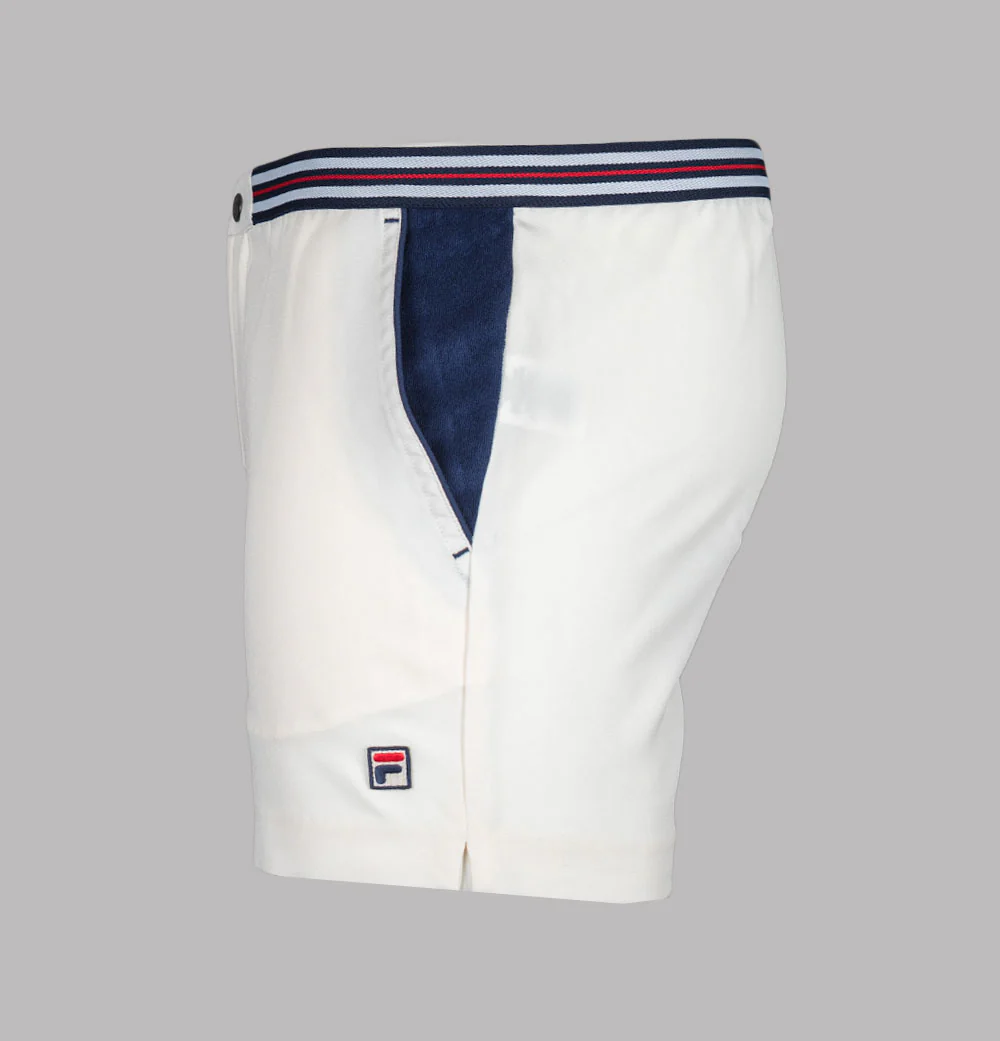 Fila Vintage Hightide 4 Shorts Gardenia/Fila Navy