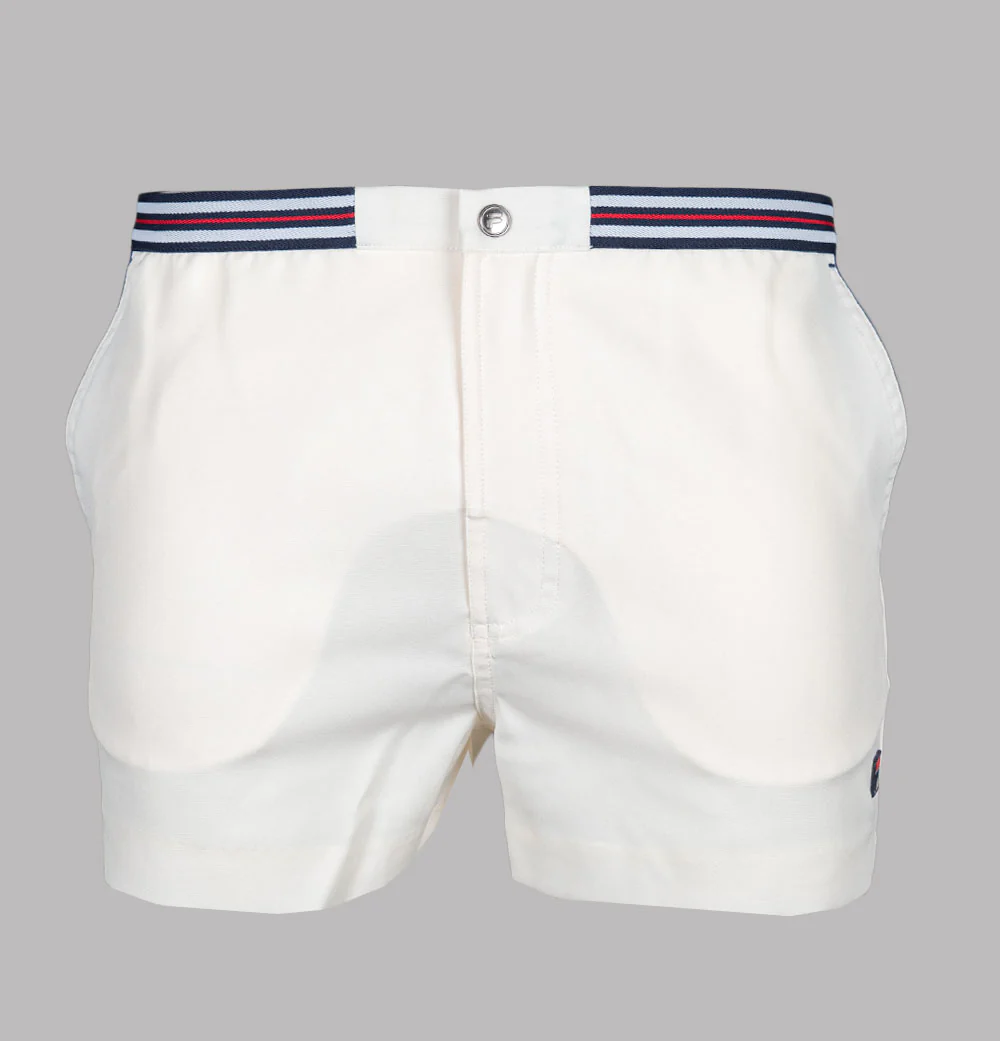 Fila Vintage Hightide 4 Shorts Gardenia/Fila Navy - Image 2