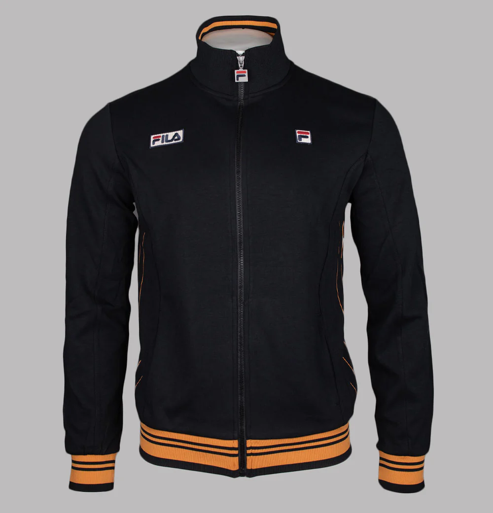 Fila Vintage Jamie Settanta Track Top Black/Yam