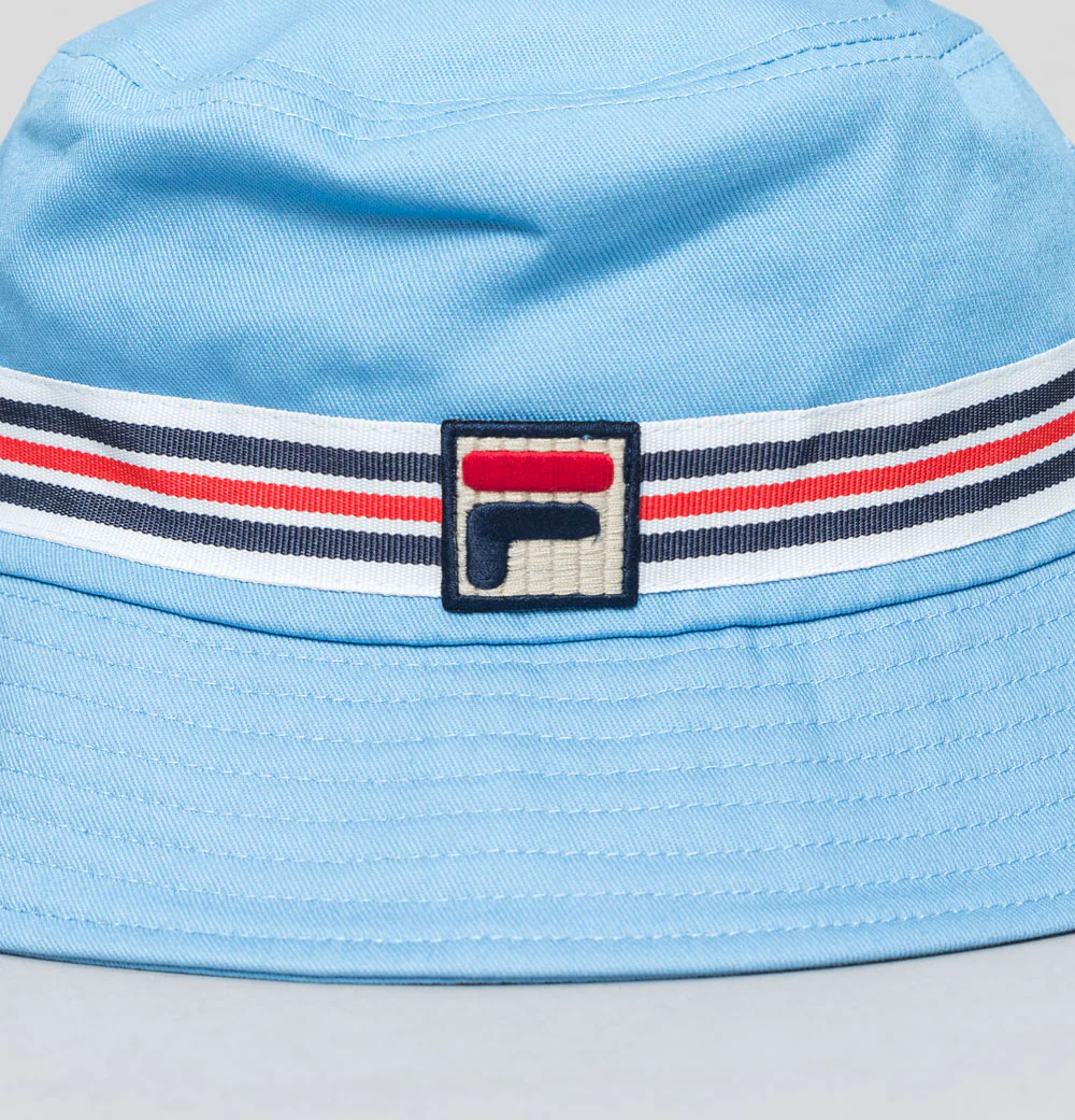 Fila Vintage JoJo Bucket Hat Blue Bell - Image 3