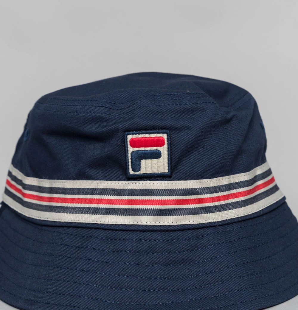 Fila Vintage JoJo Bucket Hat Fila Navy - Image 3
