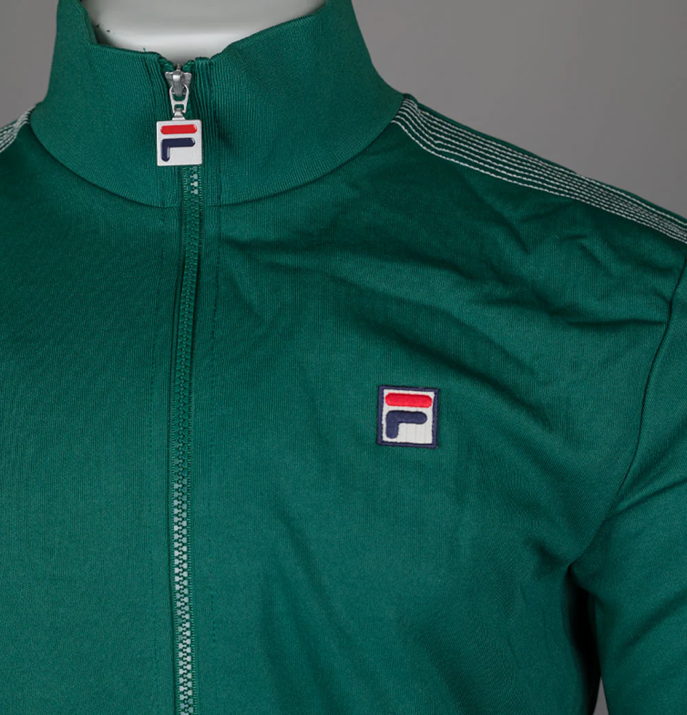 Fila Vintage Keith Track Top Rain Forest/Gardenia - Image 3