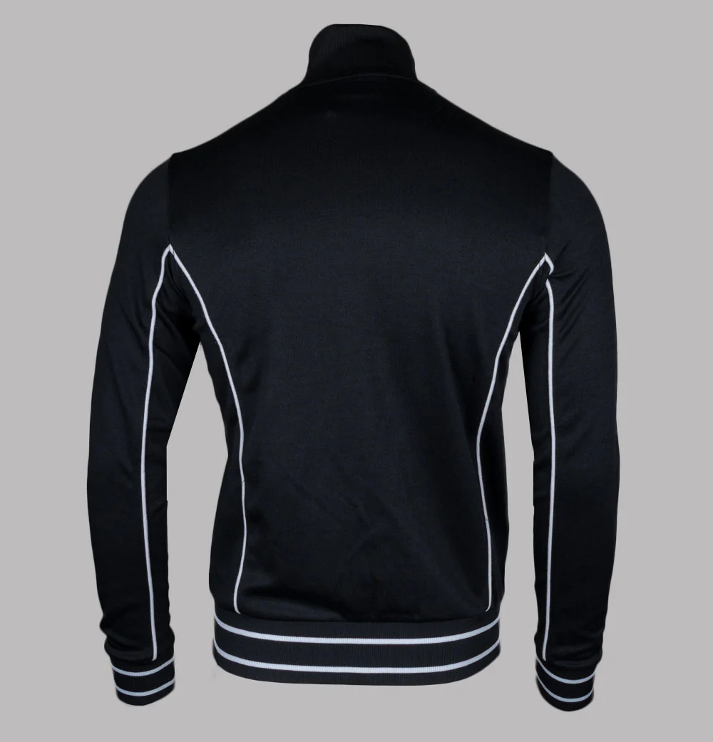 Fila Vintage Lars Track Jacket Black/White - Image 2
