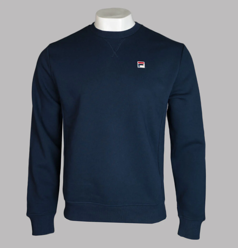 Fila Vintage Luka Sweatshirt Navy