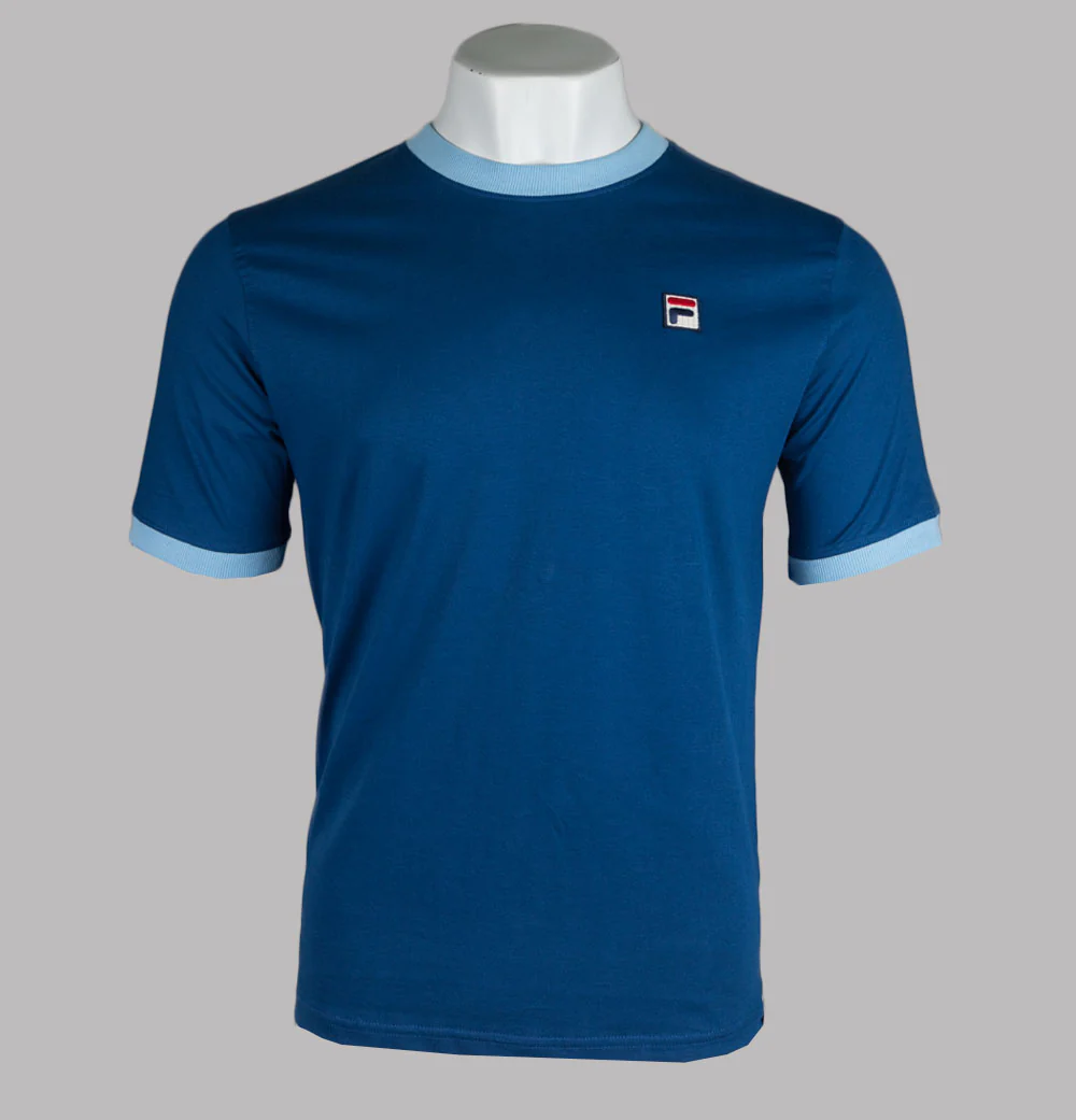 Fila Vintage Marconi Ringer T-Shirt Limoges/Frozen Fjord