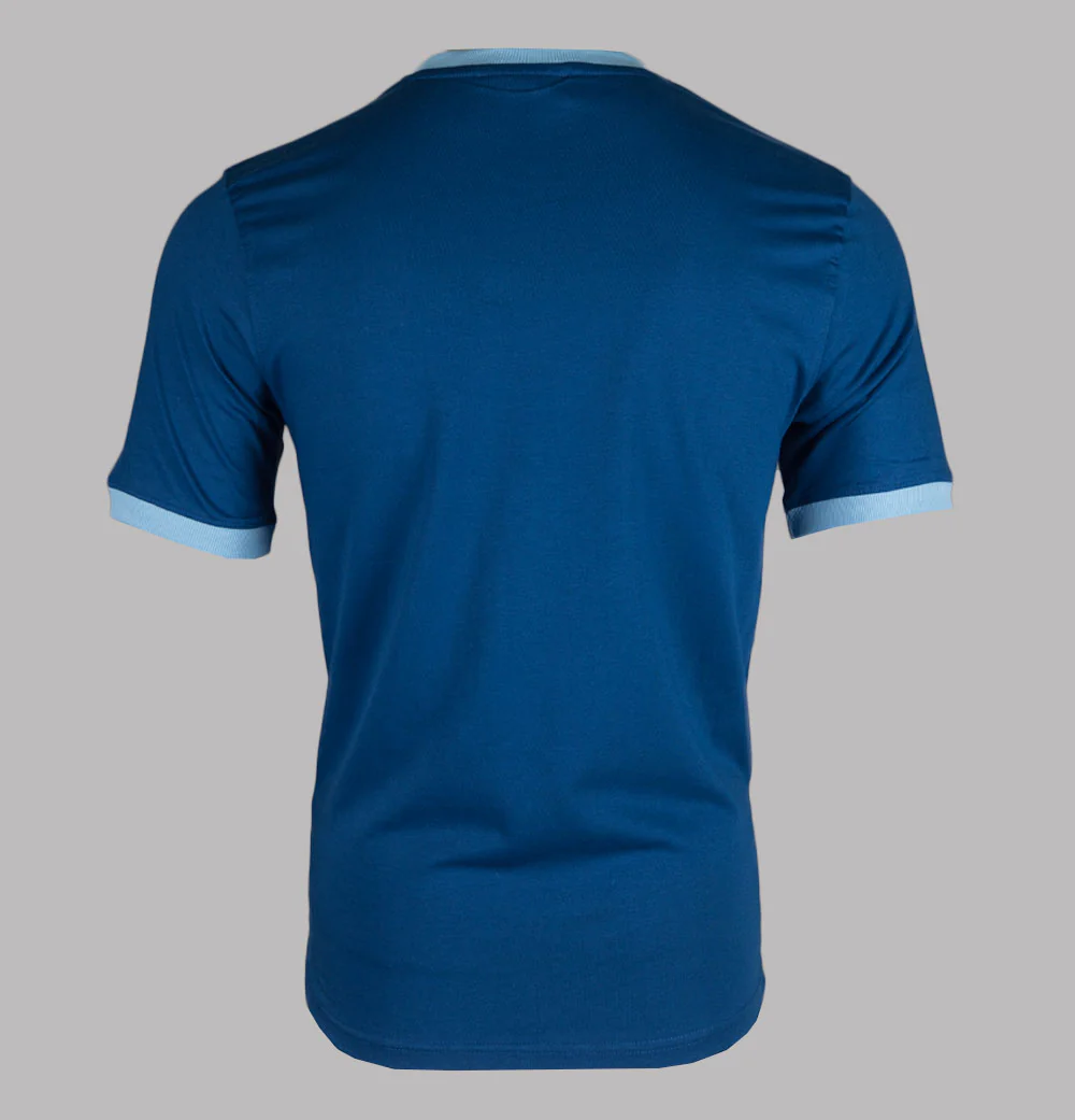 Fila Vintage Marconi Ringer T-Shirt Limoges/Frozen Fjord - Image 2