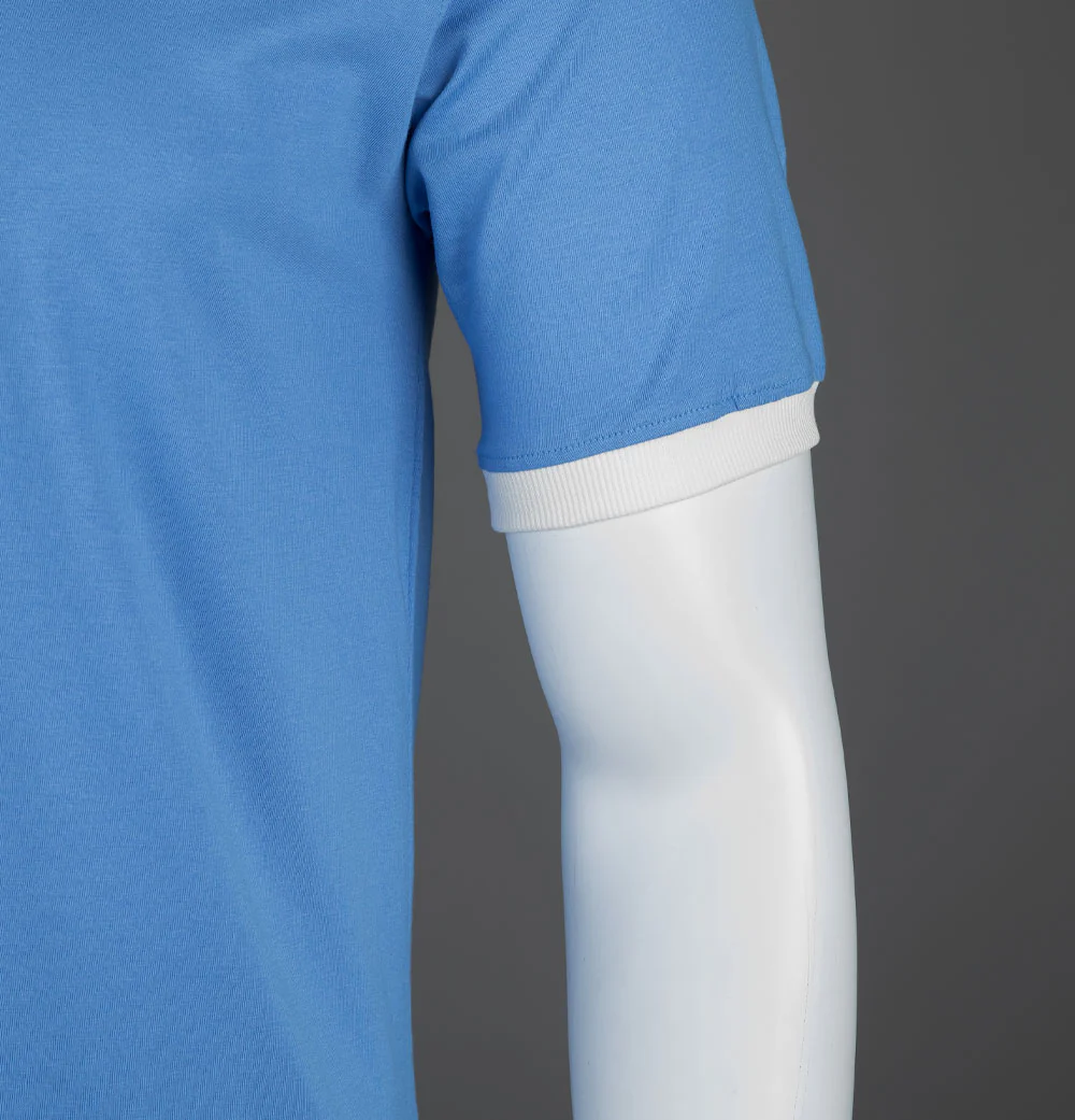 Fila Vintage Marconi Ringer T-Shirt Regatta Blue/Gardenia - Image 5