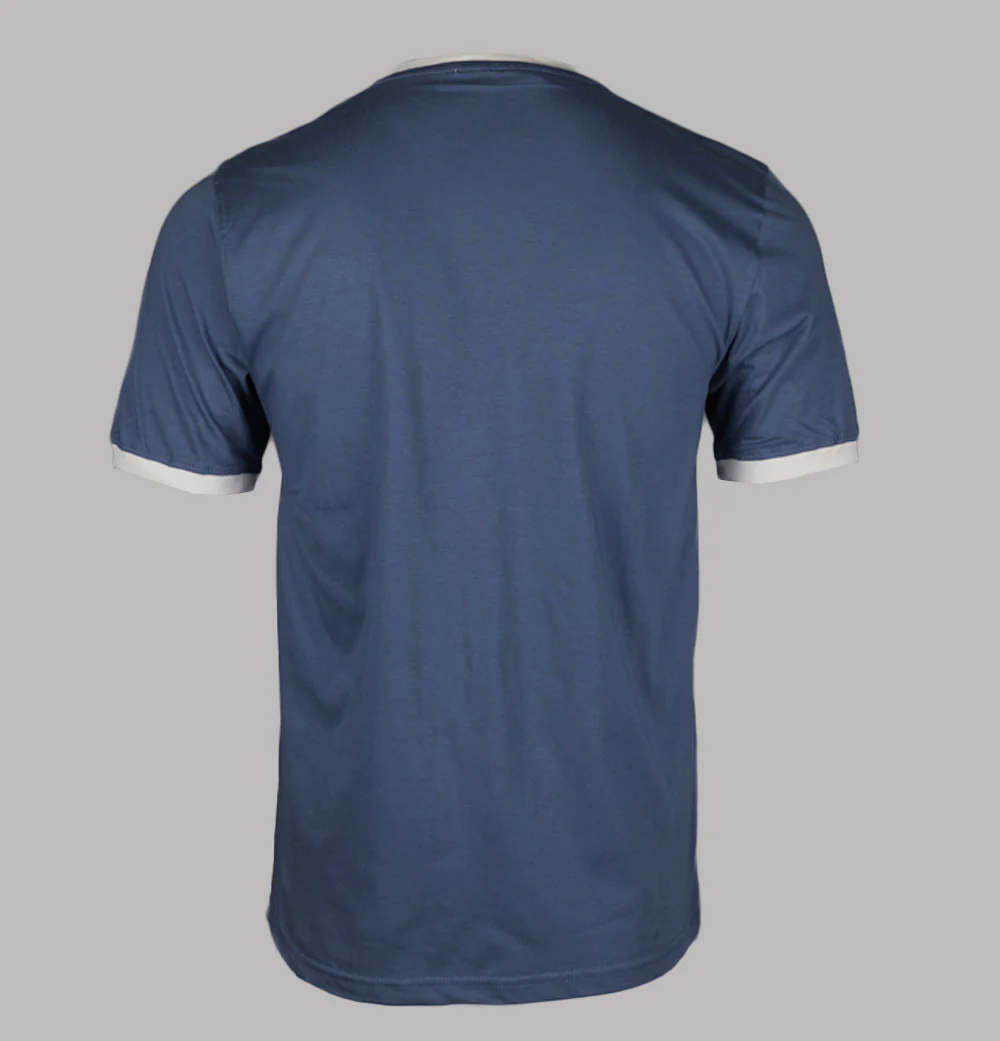 Fila Vintage Marconi Ringer T-Shirt Vintage Indigo/Gardenia - Image 2