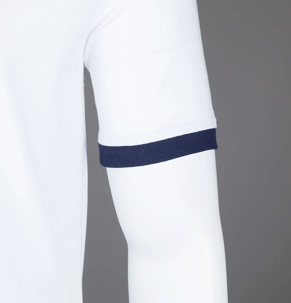 Fila Vintage Marconi Ringer T-Shirt White/Fila Navy - Image 5