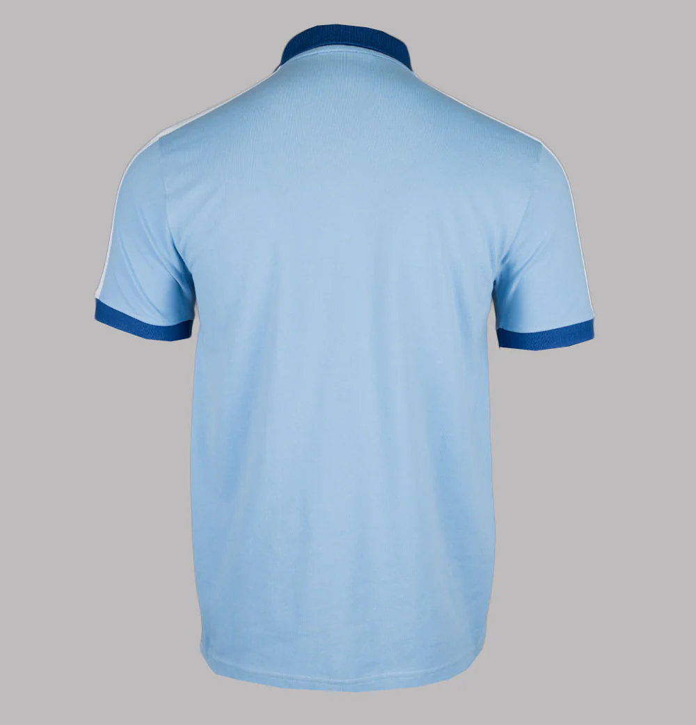 Fila Vintage Mattia Contrast Panel Polo Shirt Frozen Fjord/Limoges/White - Image 2