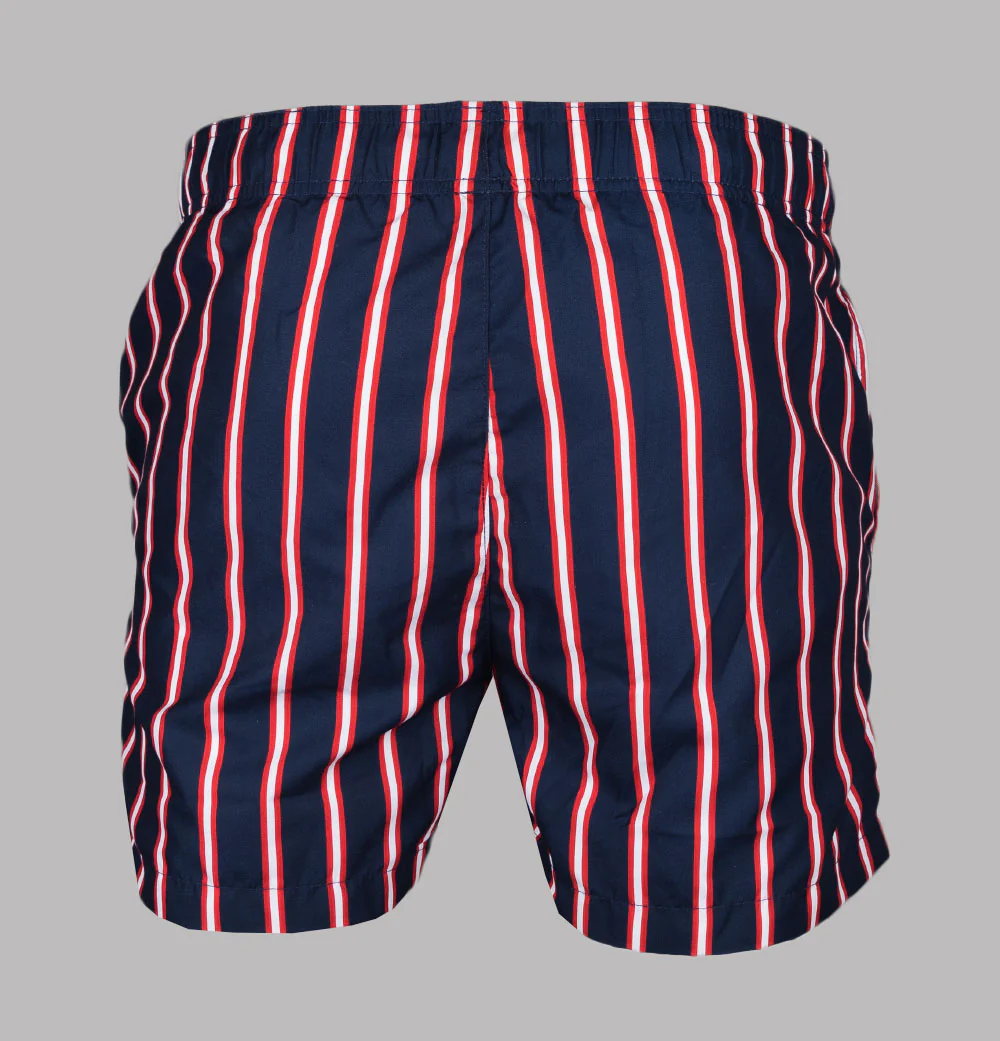 Fila Vintage Parsa Stripe Swim Shorts Fila Navy - Image 3
