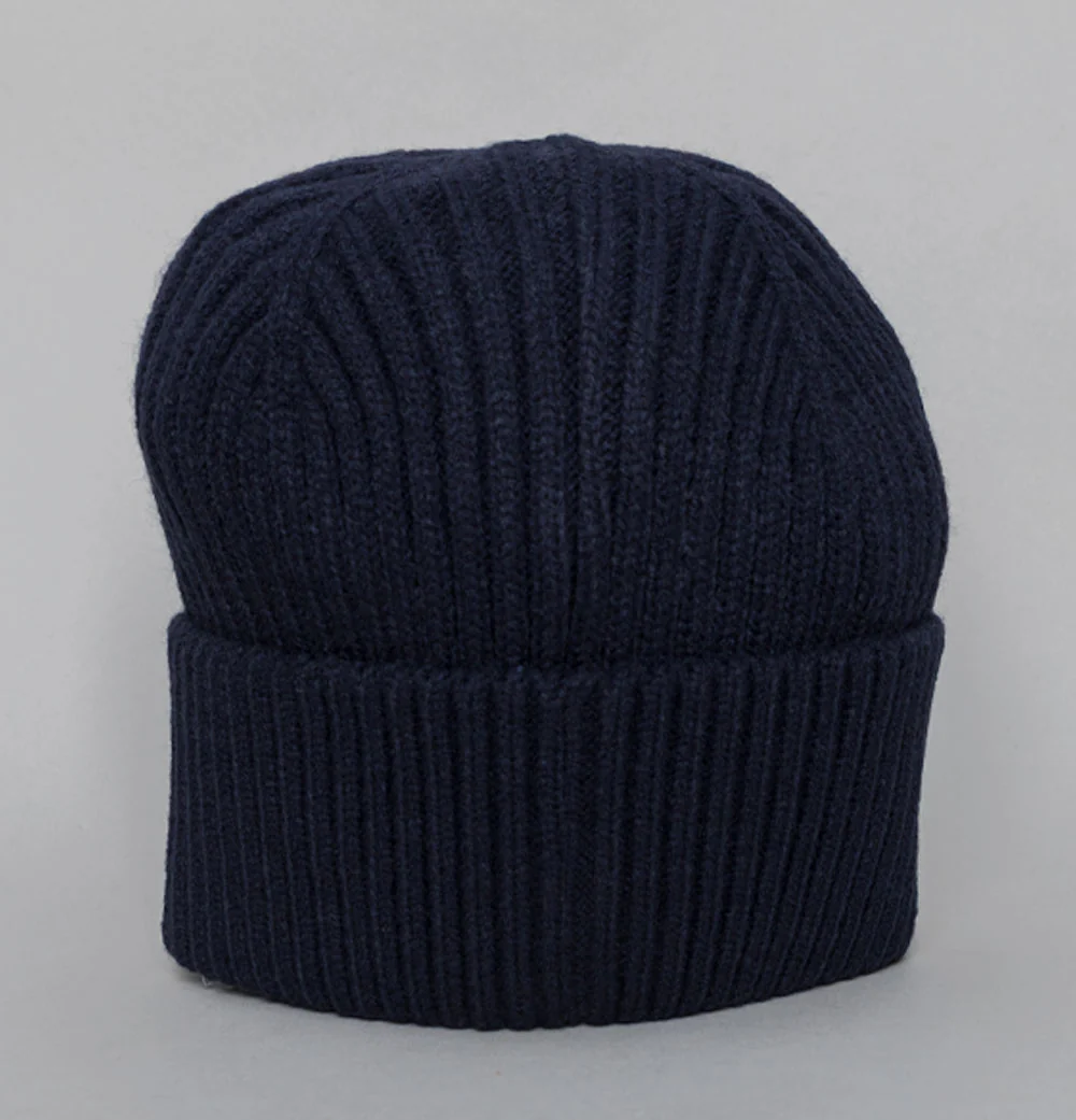 Fila Vintage Ricco Ribbed Watchman Beanie Fila Navy - Image 2