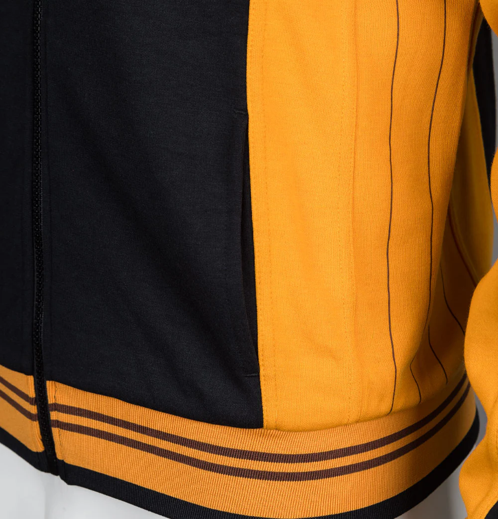 Fila Vintage Settanta Track Jacket Black/Yam/Potting Soil - Image 5