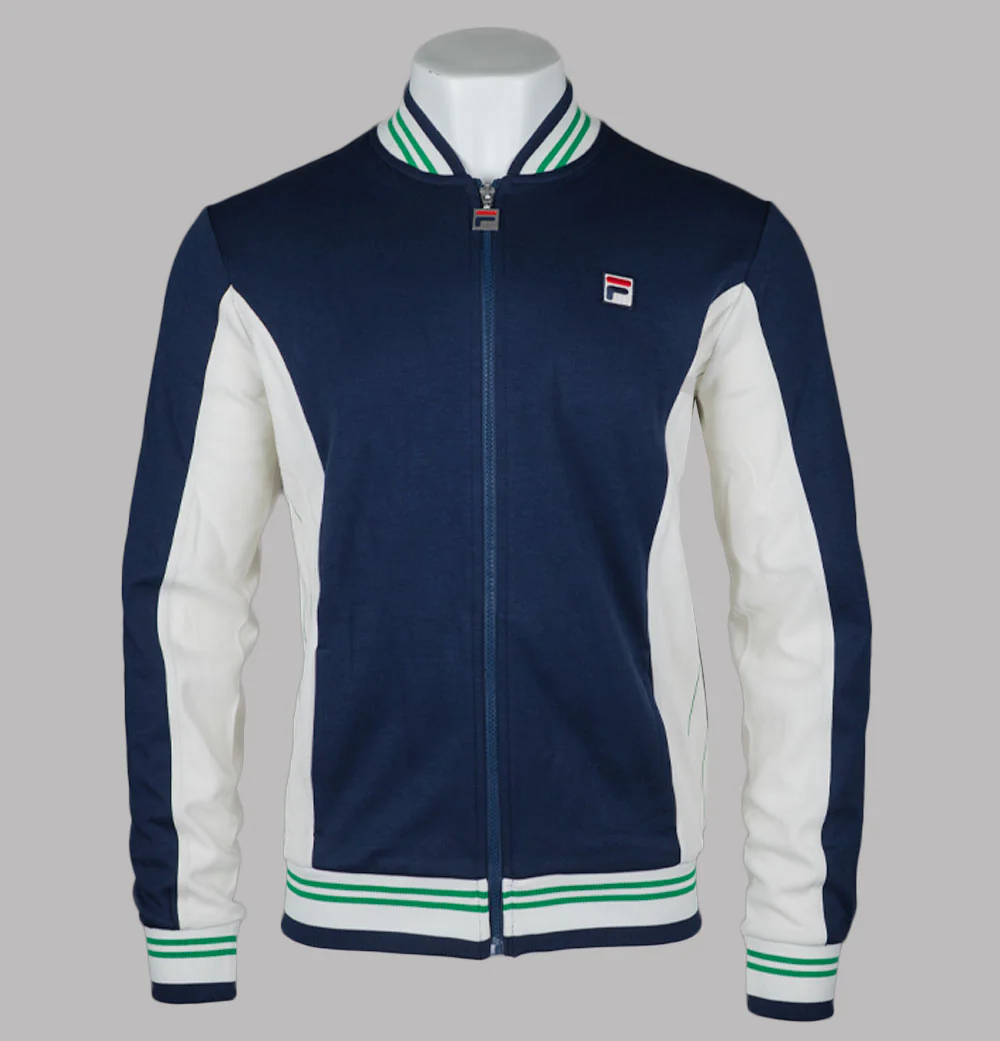 Fila Vintage Settanta Track Jacket Fila Navy/Gardenia/Green