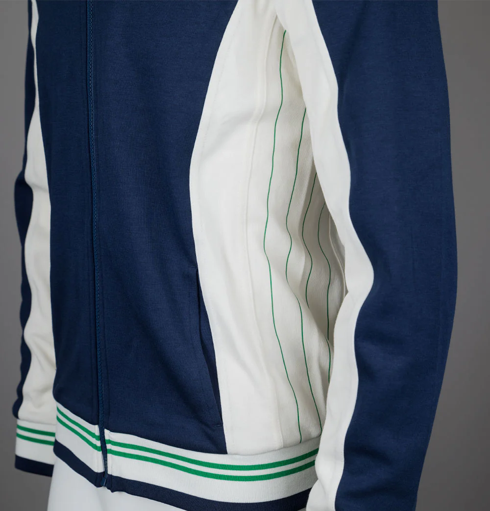 Fila Vintage Settanta Track Jacket Fila Navy/Gardenia/Green - Image 2