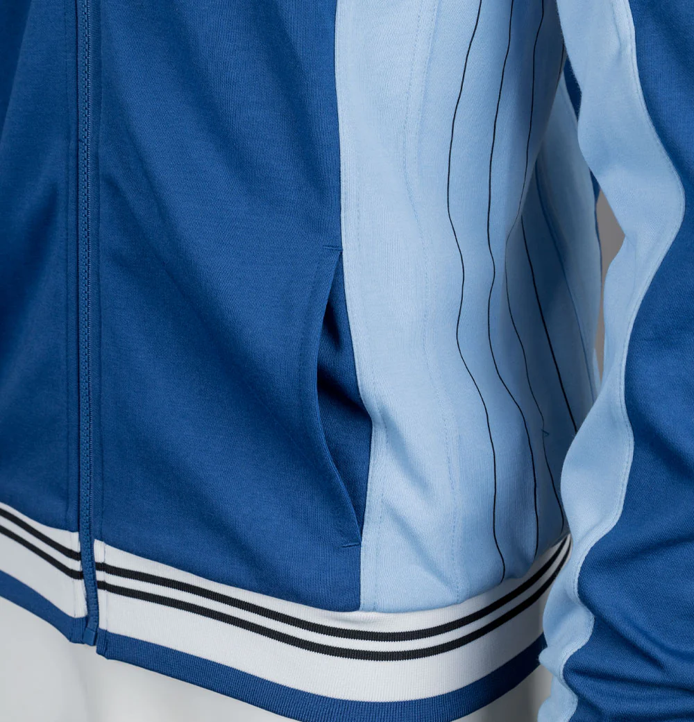 Fila Vintage Settanta Track Jacket Limoges/Frozen Fjord/Black/White - Image 4
