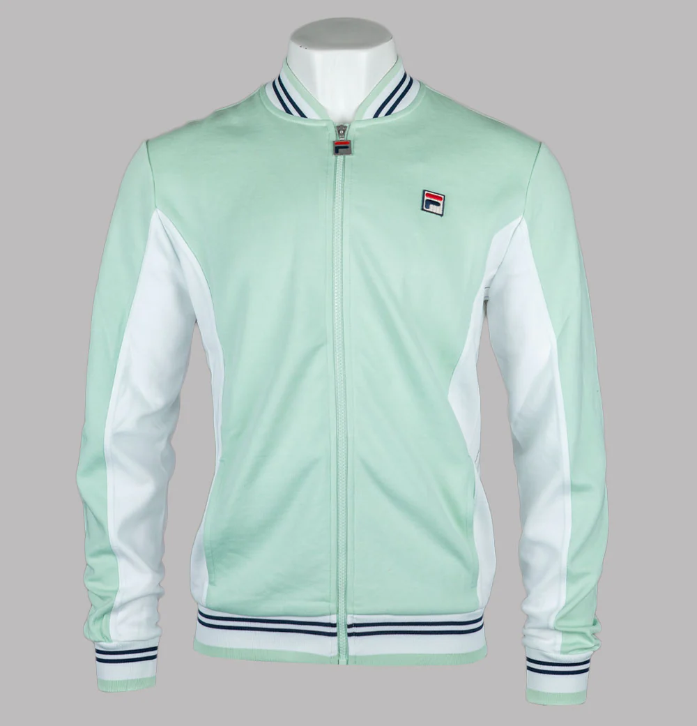 Fila Vintage Settanta Track Jacket Surf Spray/White/Fila Navy