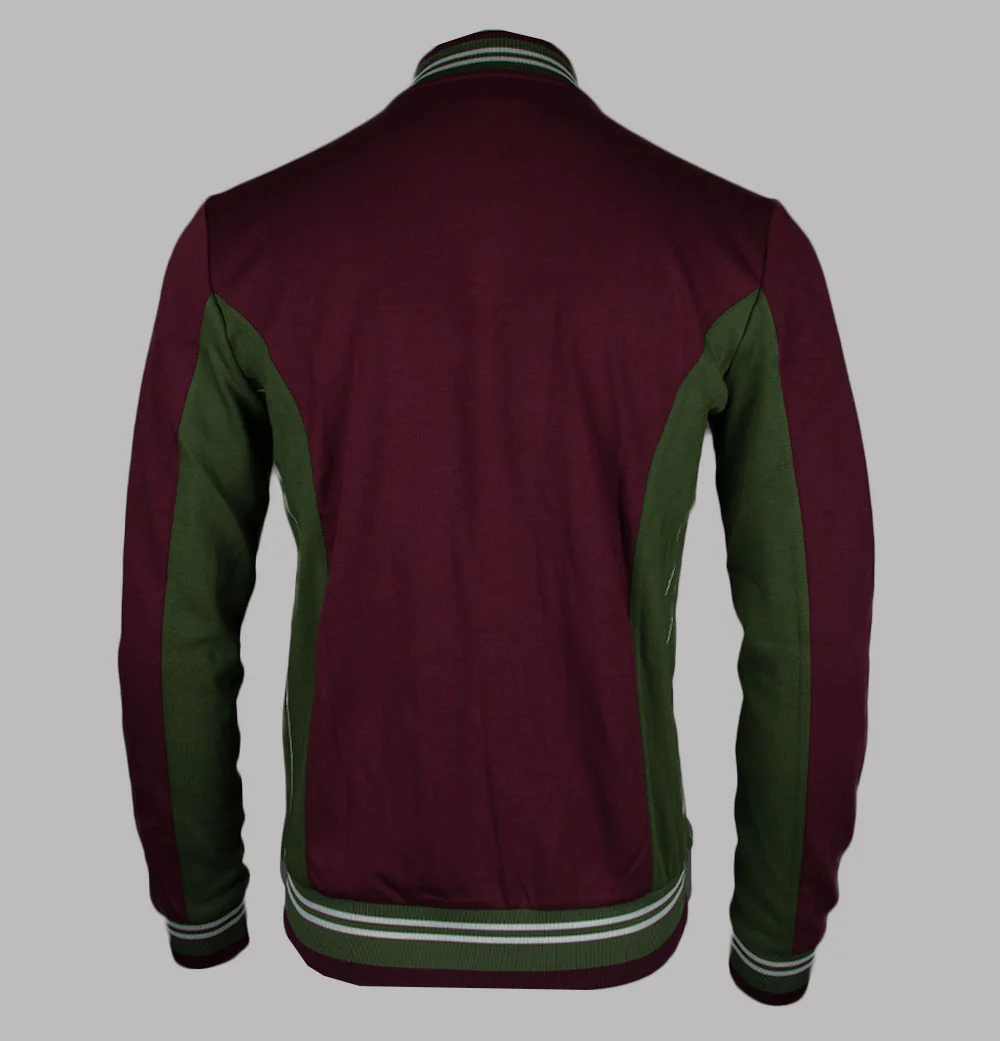 Fila Vintage Settanta Track Jacket Windsor Wine/Chive/Gardenia - Image 2
