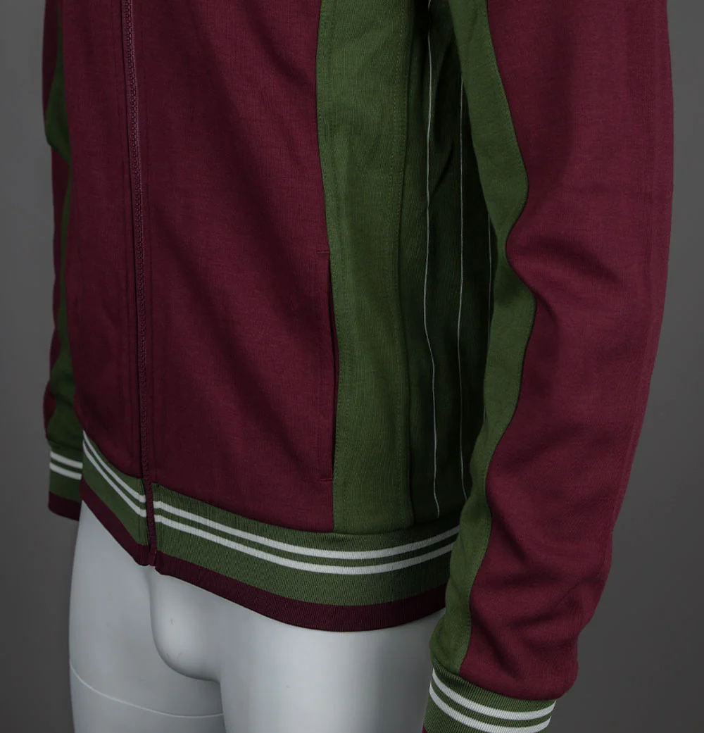 Fila Vintage Settanta Track Jacket Windsor Wine/Chive/Gardenia - Image 5