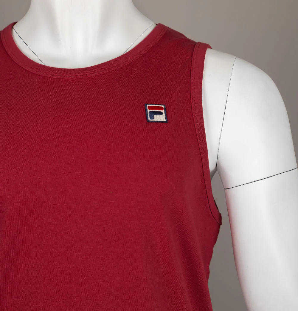 Fila Vintage Sunny Vest Garnet - Image 3