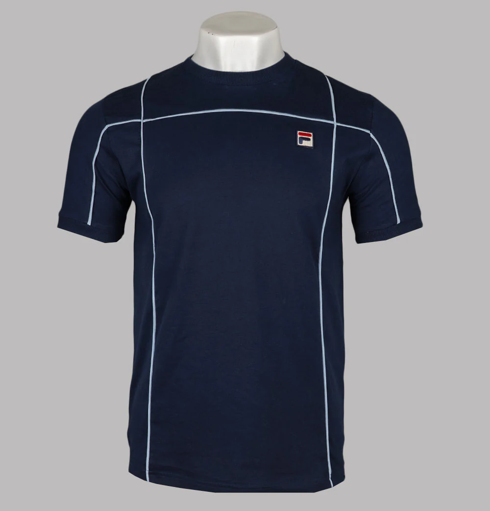 Fila Vintage Terri T-Shirt Fila Navy/Skyway