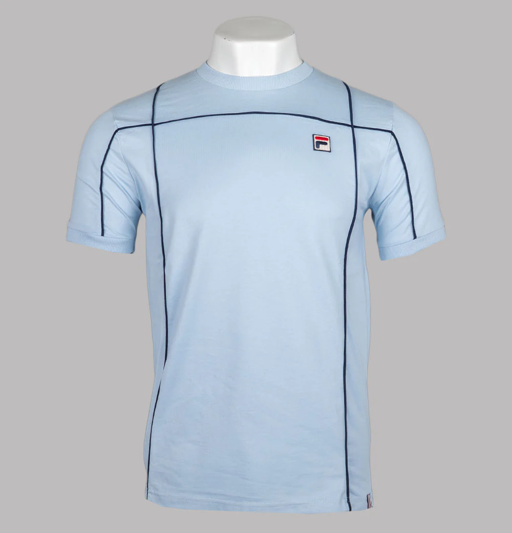 Fila Vintage Terri T-Shirt Skyway/Fila Navy
