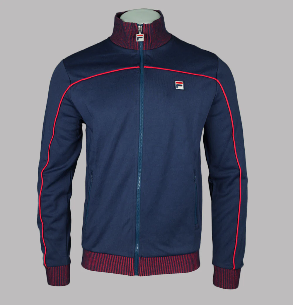 Fila Vintage Zayn Track Top Fila Navy/Fila Red