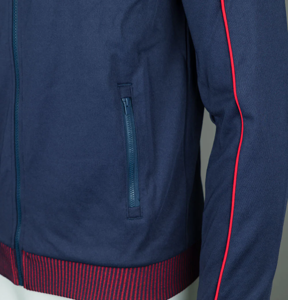 Fila Vintage Zayn Track Top Fila Navy/Fila Red - Image 4