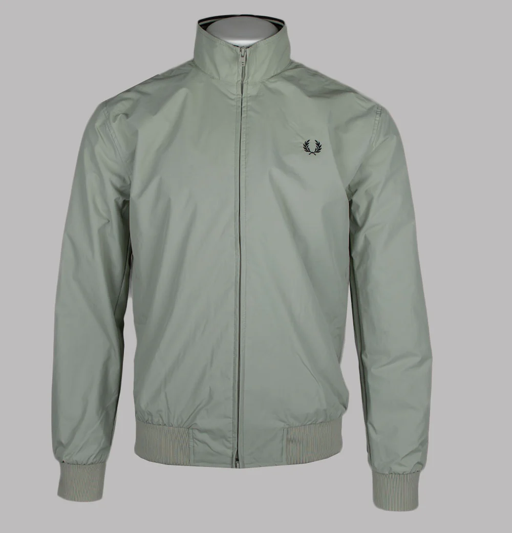 Fred Perry Brentham Jacket Seagrass/Black