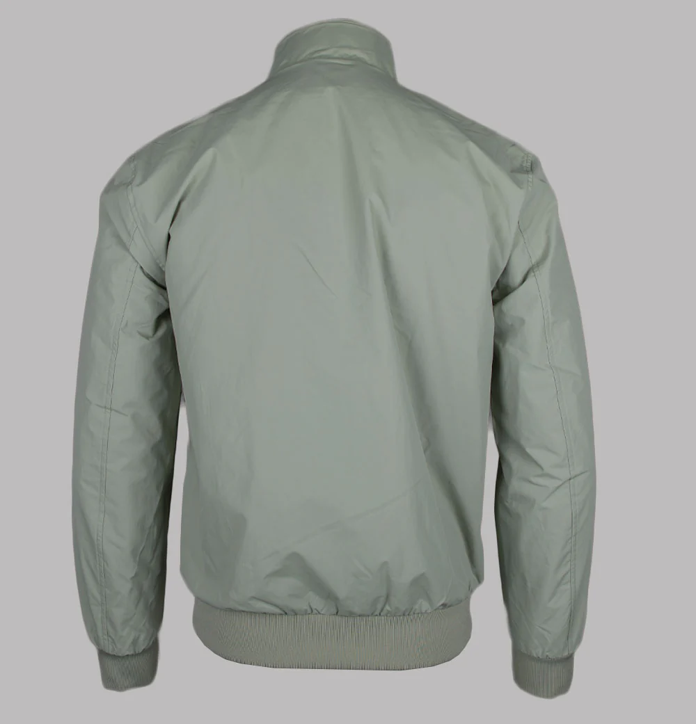 Fred Perry Brentham Jacket Seagrass/Black - Image 2