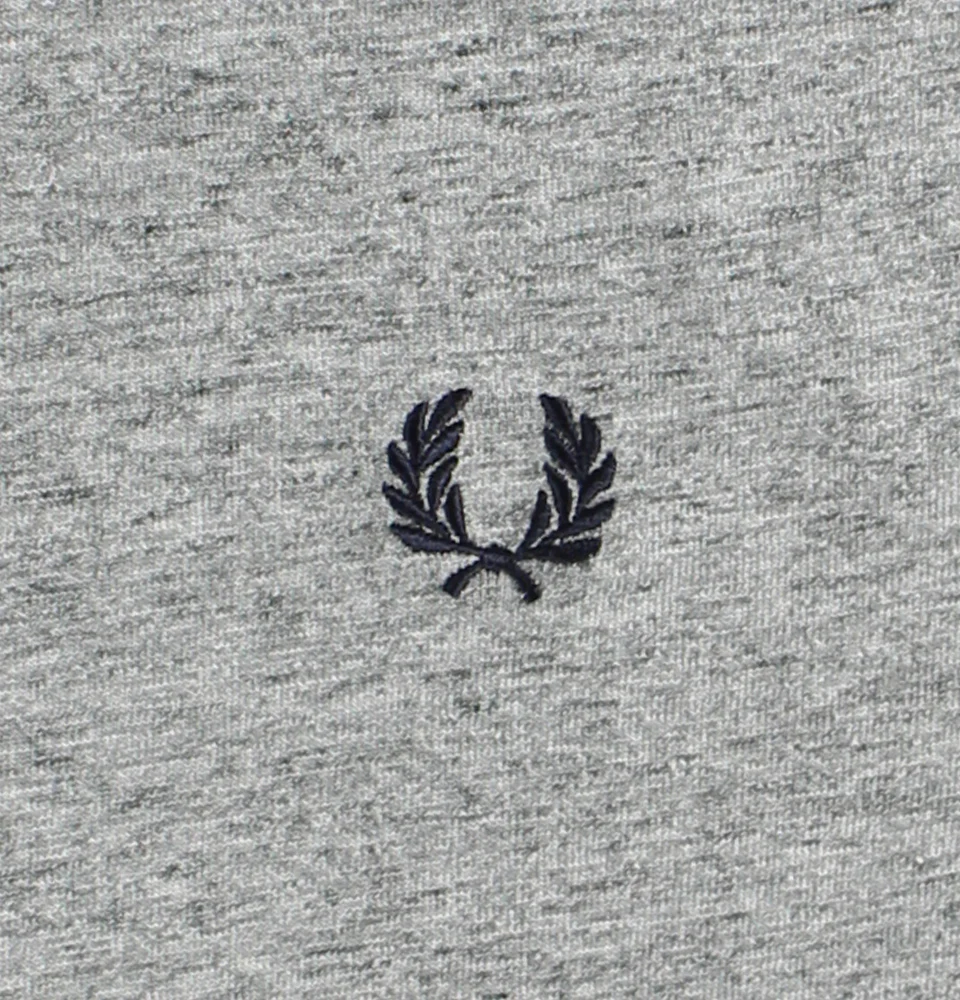 Fred Perry Classic Crew Neck T-Shirt Steel Marl - Image 5