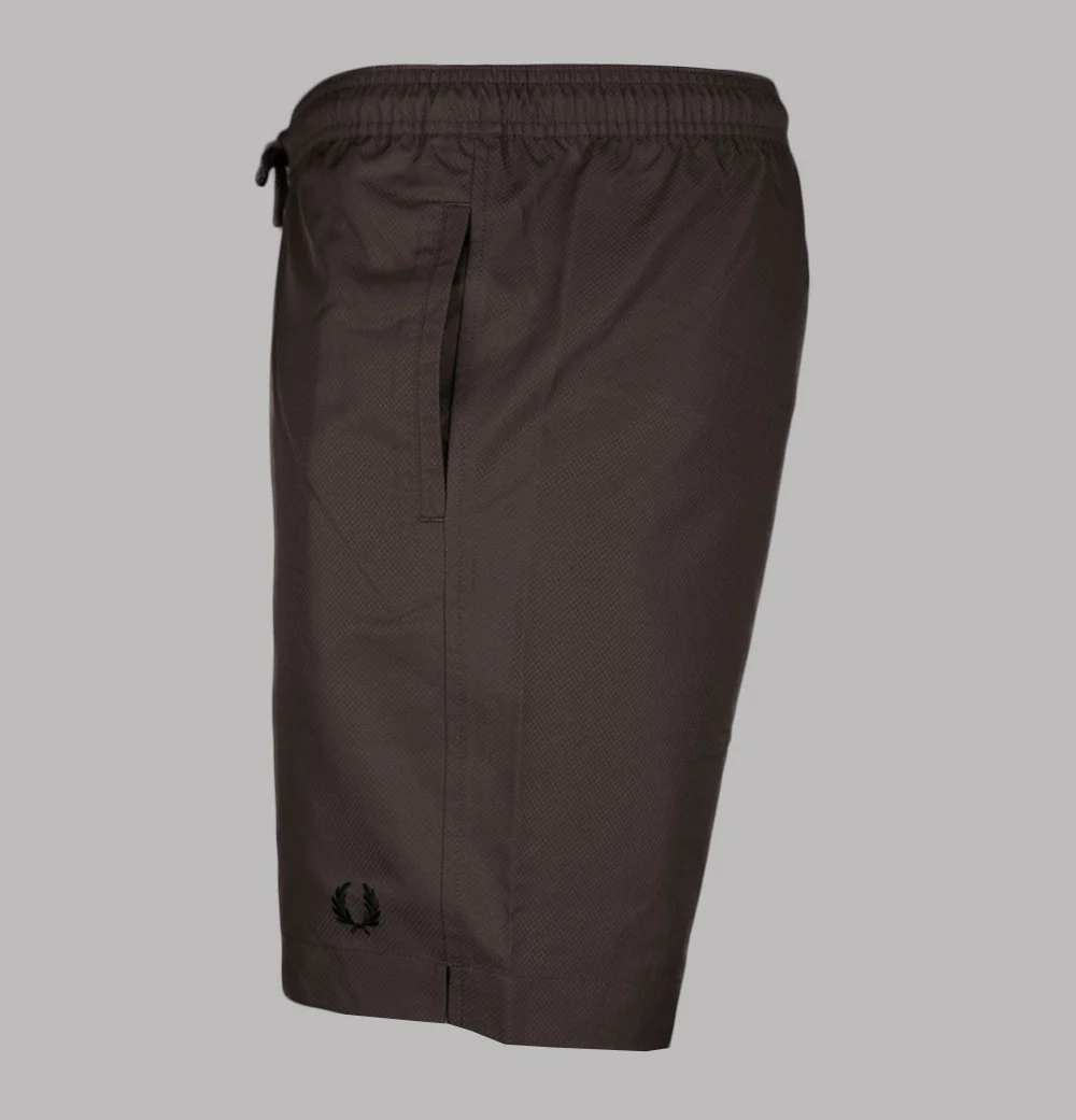 Fred Perry Classic Swim Shorts Carrington Brick - Image 2