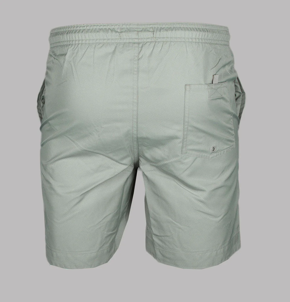 Fred Perry Classic Swim Shorts Warm Grey - Image 3