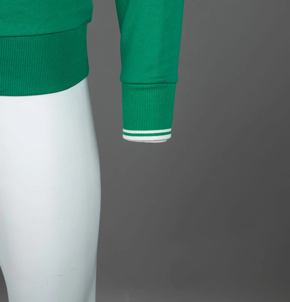 Fred Perry Crew Neck Sweatshirt Label Green - Image 5