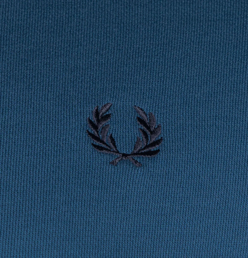 Fred Perry Crew Neck Sweatshirt Midnight Blue - Image 4