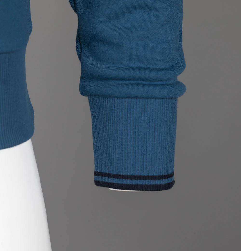 Fred Perry Crew Neck Sweatshirt Midnight Blue - Image 5
