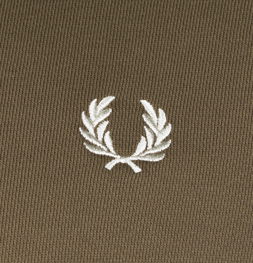 Fred Perry Crew Neck Sweatshirt Shaded Stone - Image 4