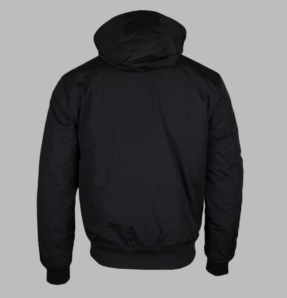 Fred Perry Hooded Brentham Jacket Black - Image 2
