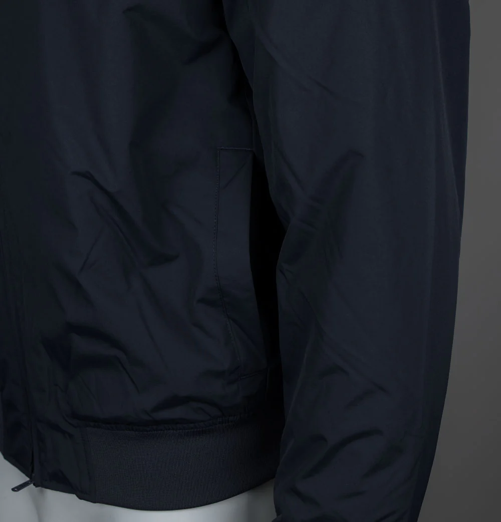 Fred Perry Hooded Brentham Jacket Navy - Image 5
