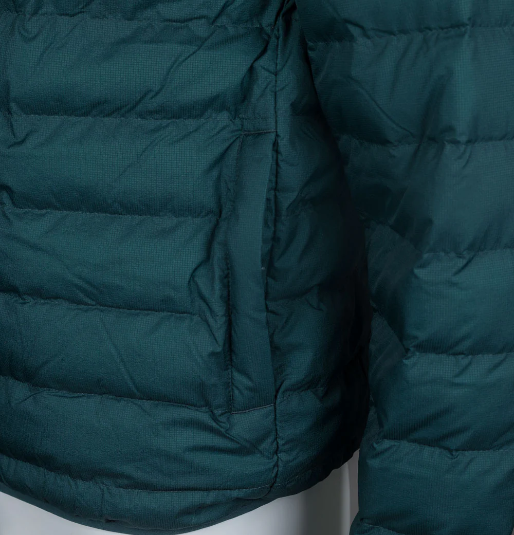 Fred Perry Hooded Insulated Jacket Petrol Blue - Image 5
